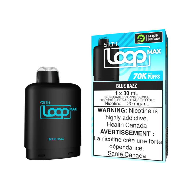 STLTH LOOP MAX Pod Pack - Blue Razz