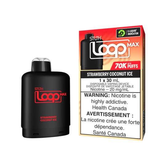 STLTH LOOP MAX Pod Pack - Strawberry Coconut Ice