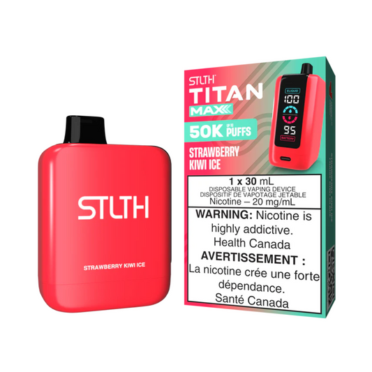 STLTH Titan Max - Strawberry Kiwi Ice