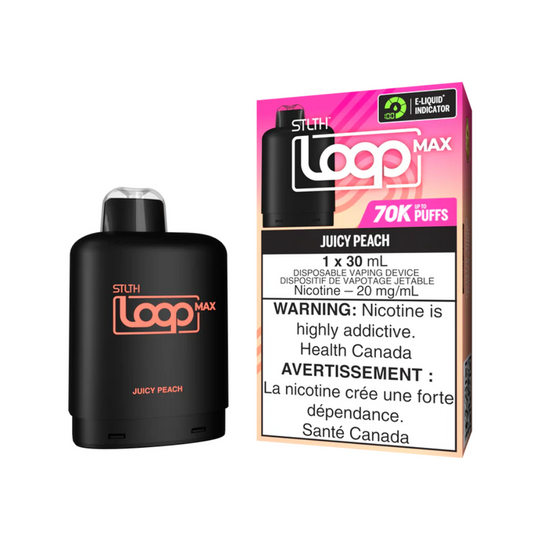 STLTH LOOP MAX Pod Pack - Juicy Peach