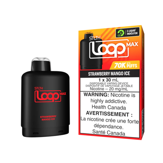 STLTH LOOP MAX Pod Pack - Strawberry Mango Ice